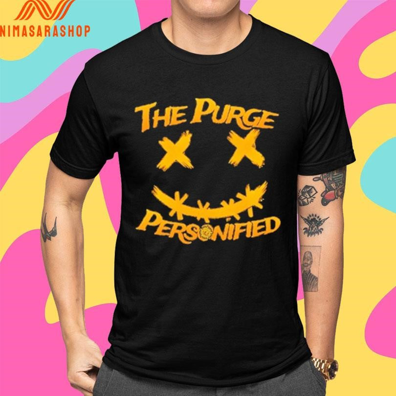 Smile The Purge Personified Shirts
