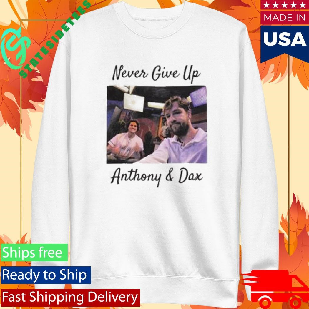 Smosh Never Give Up Shirt