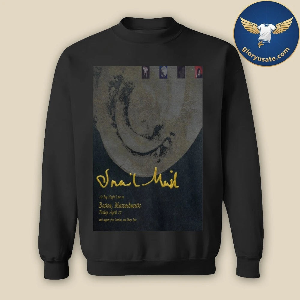 Snail Mail Apr 17 2026 Big Night Live Boston MA Poster Shirt