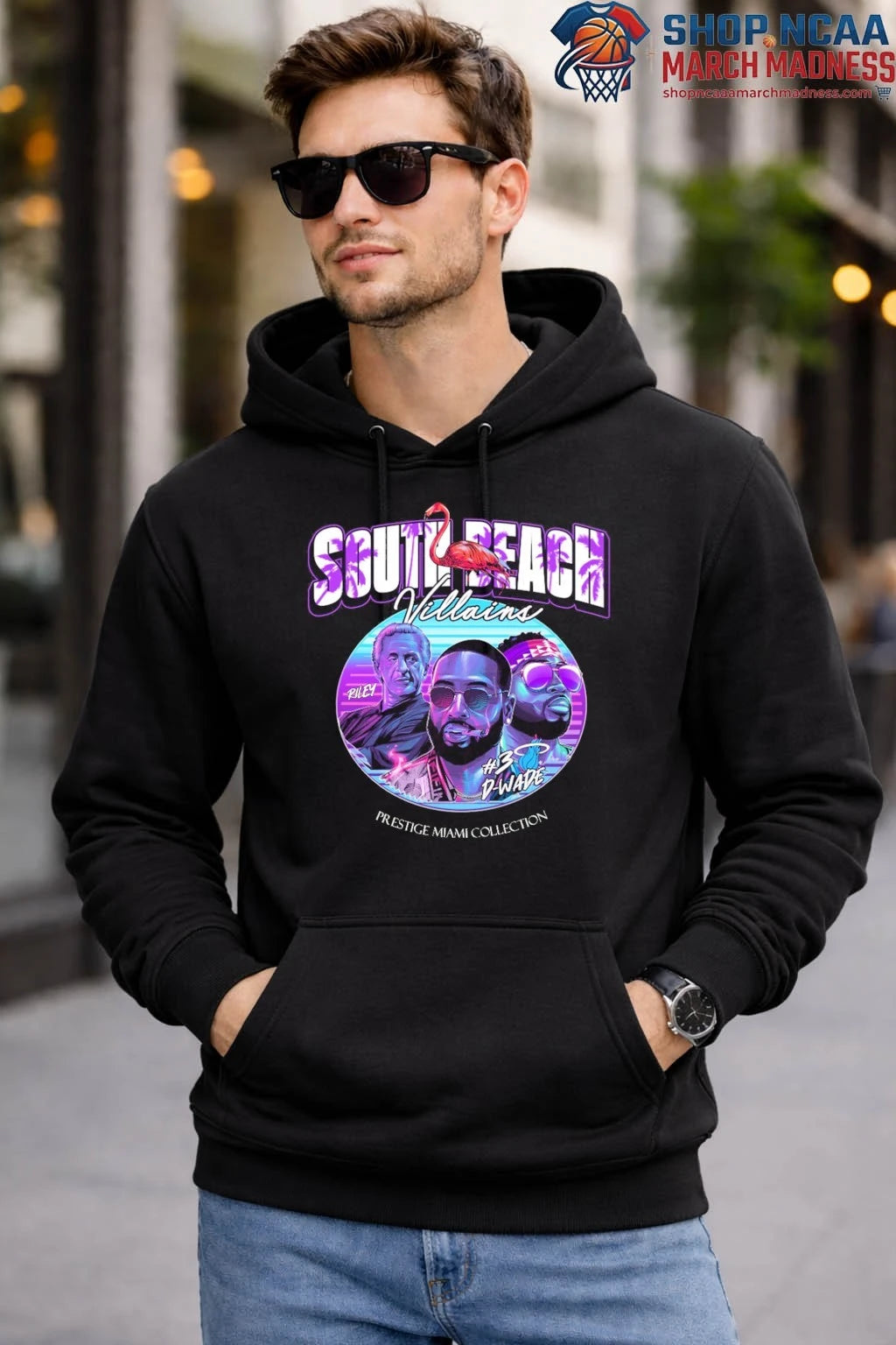South Beach Villains Miami Heat Retro Prestige Miami collection T-Shirt