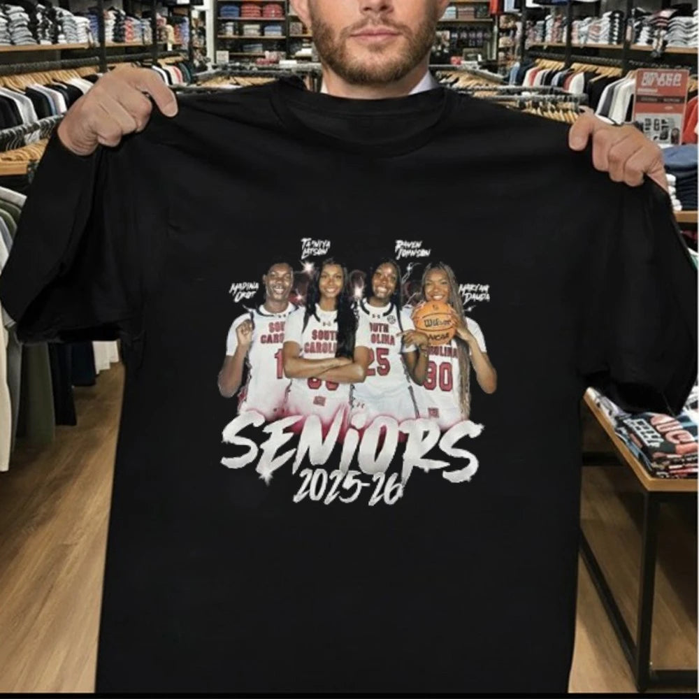 South Carolina Gamecocks Women’s Basketball NCAA 2025-2026 Champions Shirt