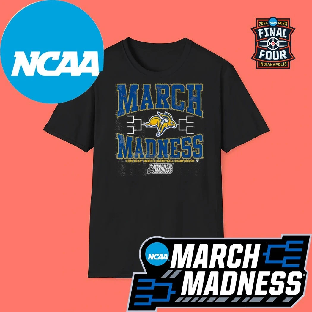 South Dakota State Jackrabbits WBB 2026 NCAA Women’s Basketball Championship March Madness Logo Shirt