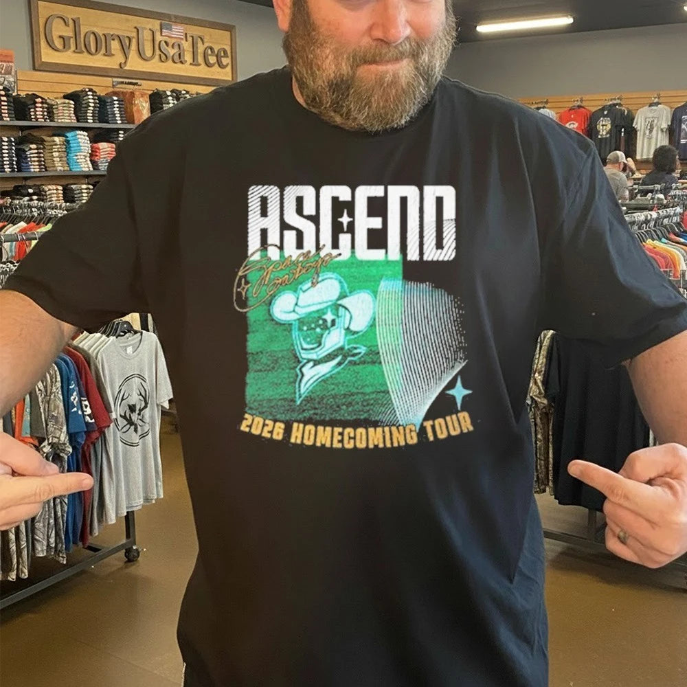 Space Cowboys Ascend 2026 Homecoming Tour Shirt
