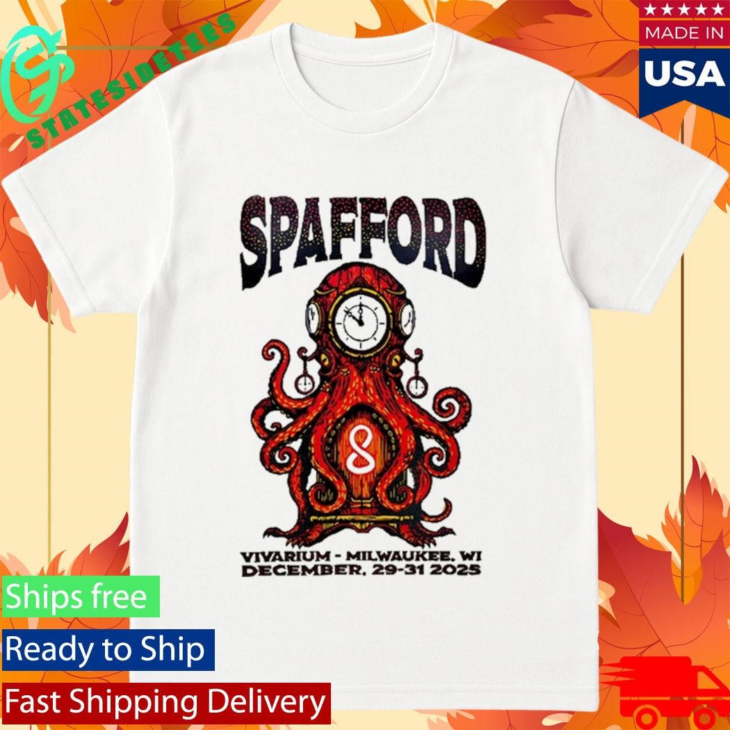 Spafford Dec 29-31 2025 In Milwaukee, WI Tour Shirt