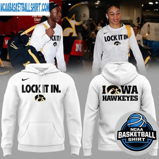 Special 2026 Lock It In Iowa Women’s Basketball Logo Shirt