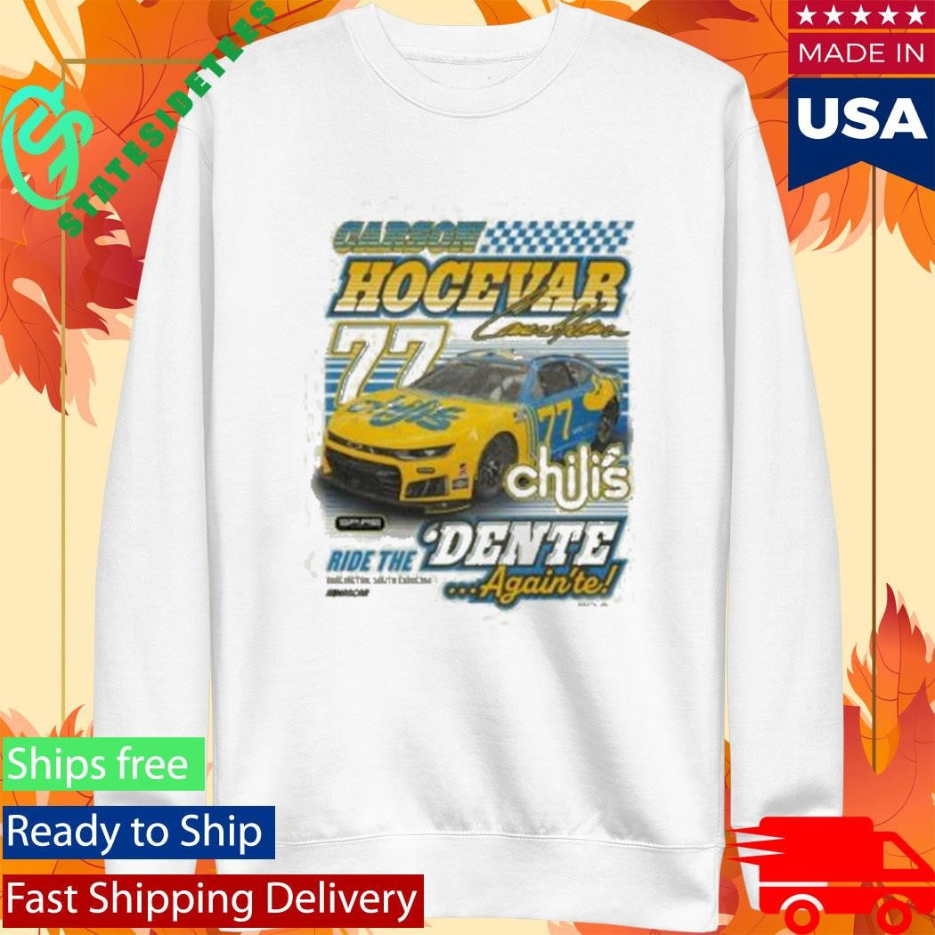 Spire Motorsports #77 Carson Hocevar Chili’s Throwback T-Shirt