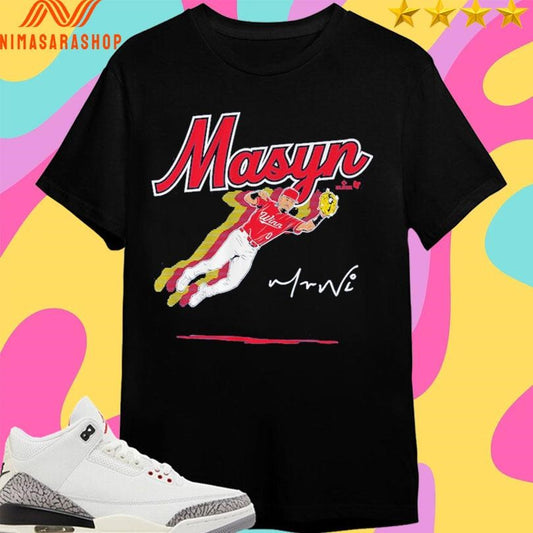 St Louis Cardinals Masyn Winn Superstar Pose Signature Shirts