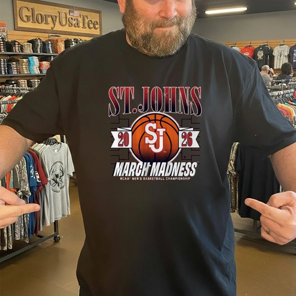 St. John’s Red Storm MBB 2026 March Madness NCAA Men’s BAsketball Championship Shirt