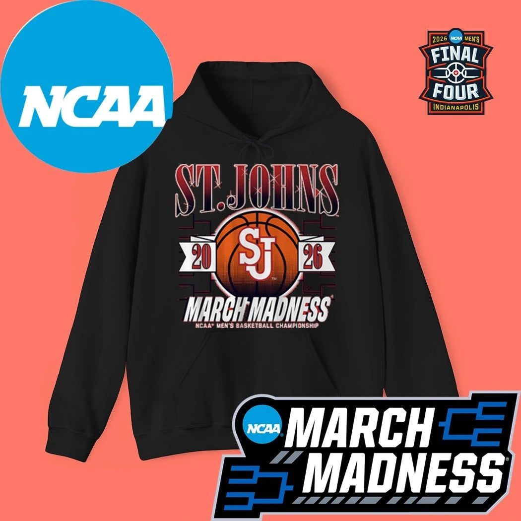 St. Johns Red Storm MBB 2026 NCAA Women’s Basketball Championship March Madness Logo Shirt