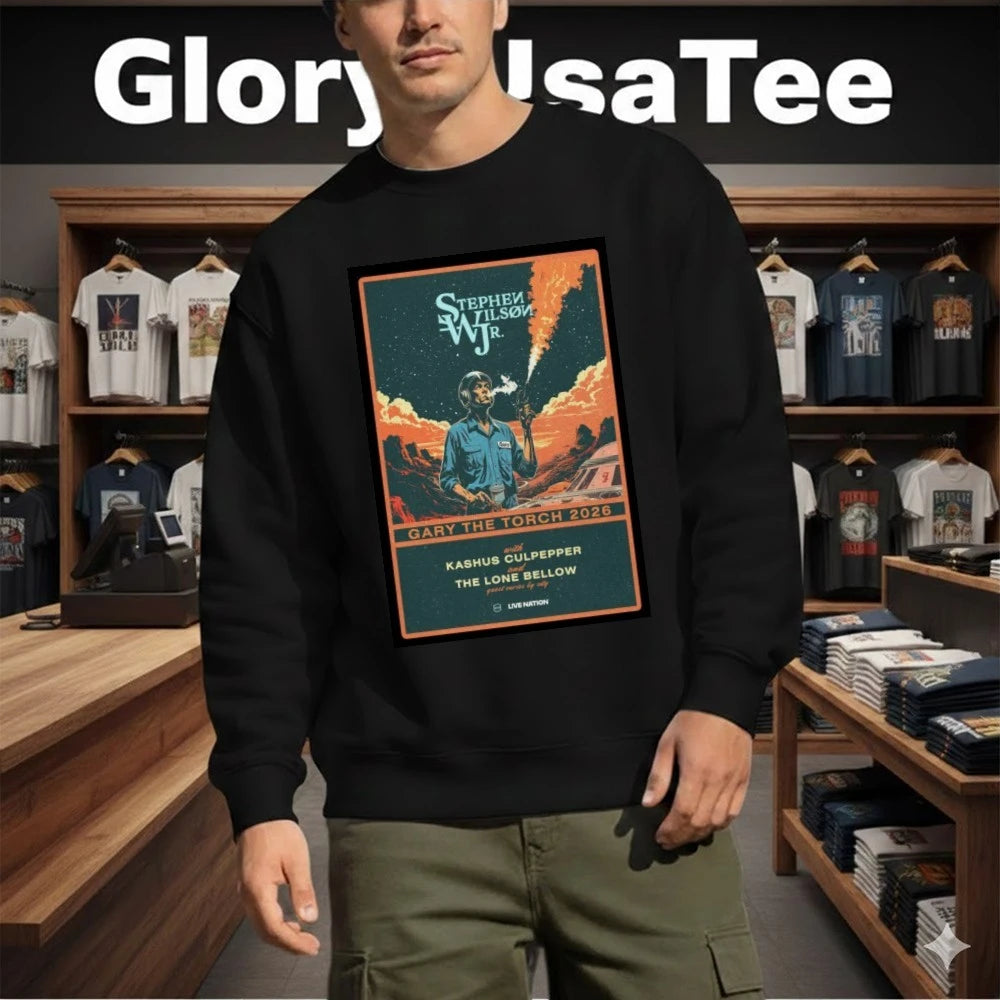 Stephen Wilson JR. Gary The Torch 2026 Tour Poster Shirt