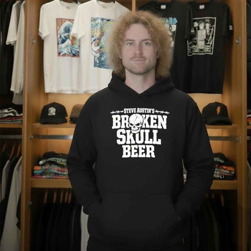 Steve Austin’s Broken Skull Beer Shirt