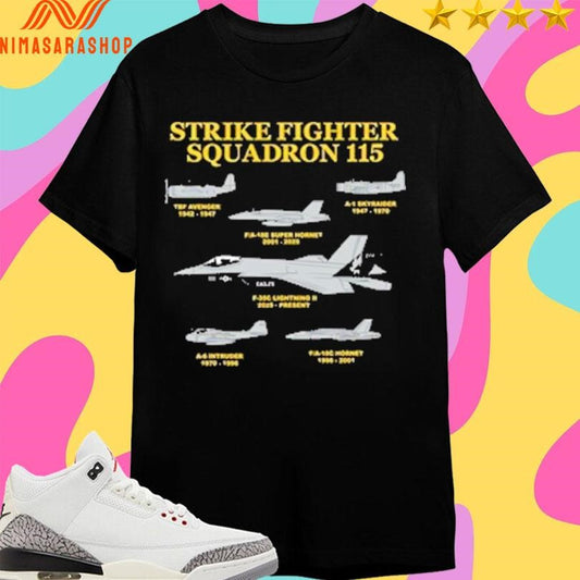 Strike Fighter Squadron VFA-115 Shirts