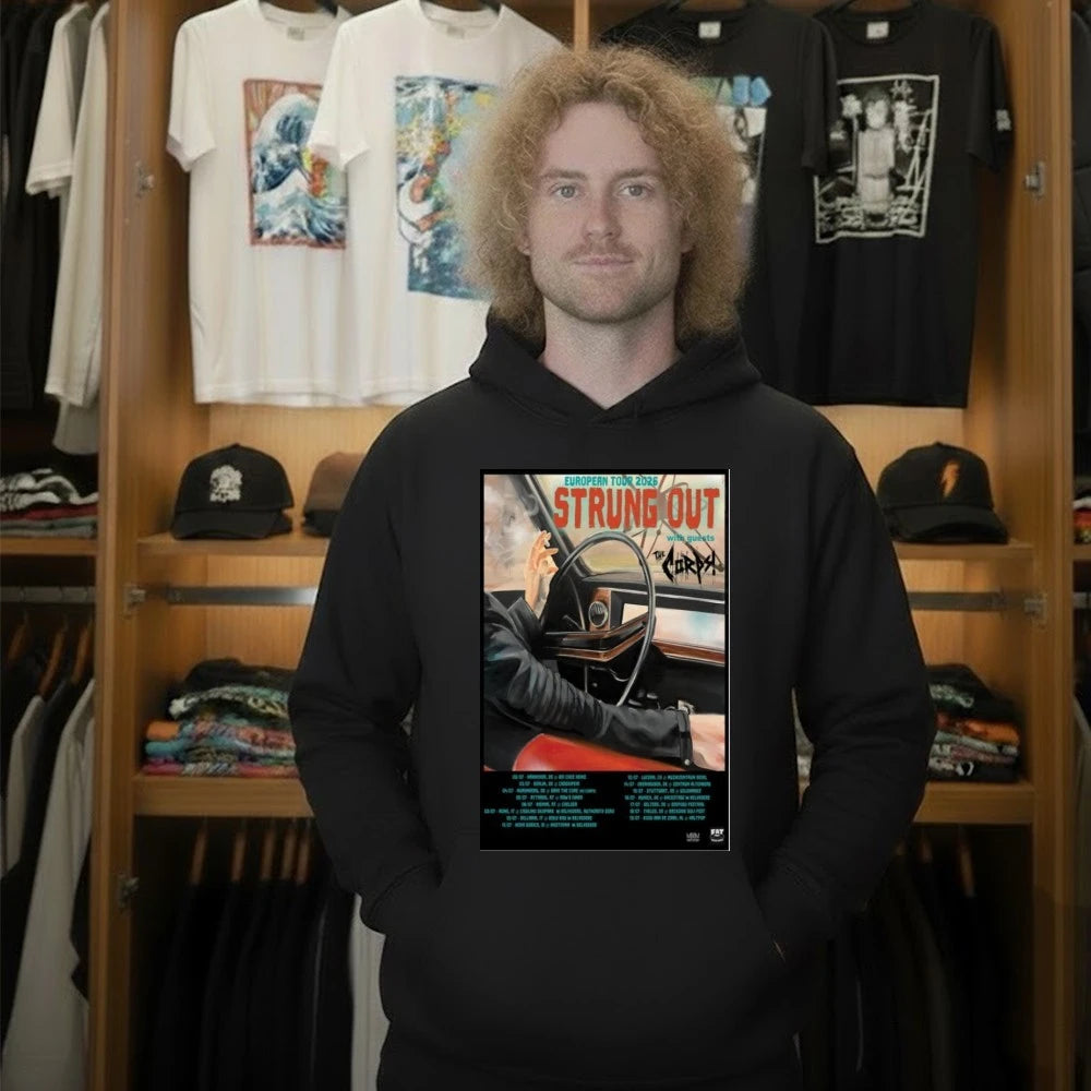 Strung Out European Tour 2026 Poster Shirt