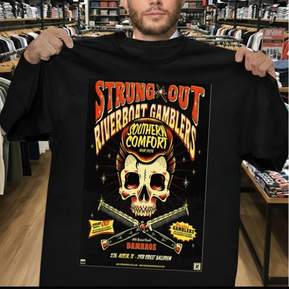 Strung Out Southern Comfort Live Tour 2026 Poster Shirt