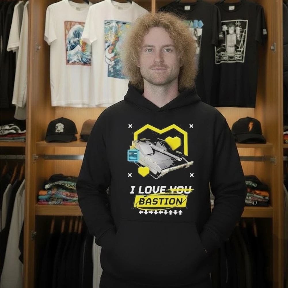 Super Earth Salute Merch Store S.E.S I Love Bastion T-Shirt