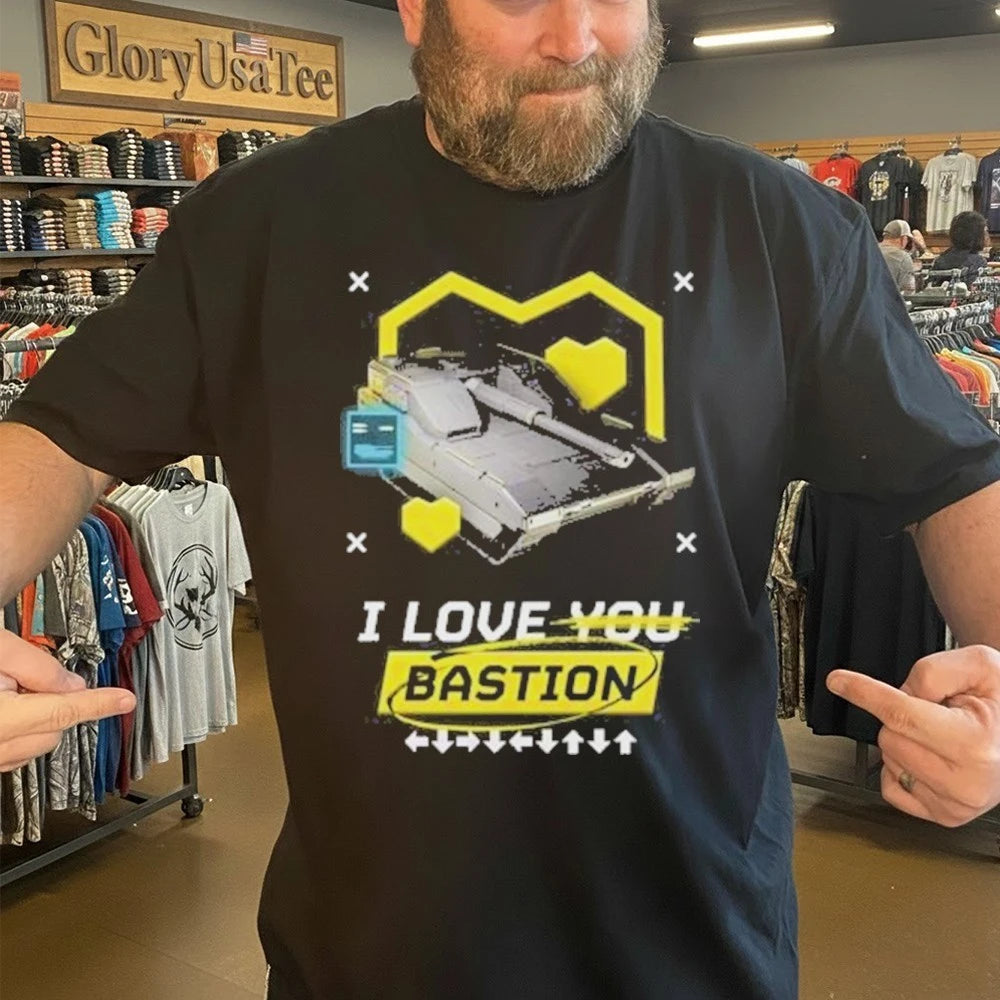 Super Earth Salute Merch Store S.E.S I Love Bastion T-Shirt
