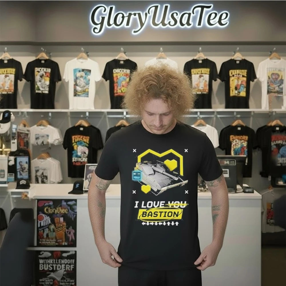 Super Earth Salute Merch Store S.E.S I Love Bastion T-Shirt
