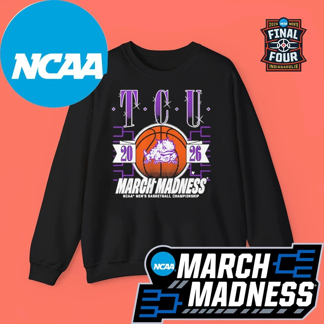 TCU Horned Frogs MBB 2026 NCAA Women’s Basketball Championship March Madness Logo Shirt