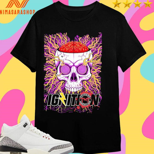 TNT Extreme Wrestling Ignition 2026 Skull Shirts