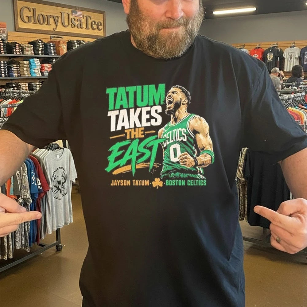Tatum Takes the East Boston Celtics Vintage Playoff Shirt