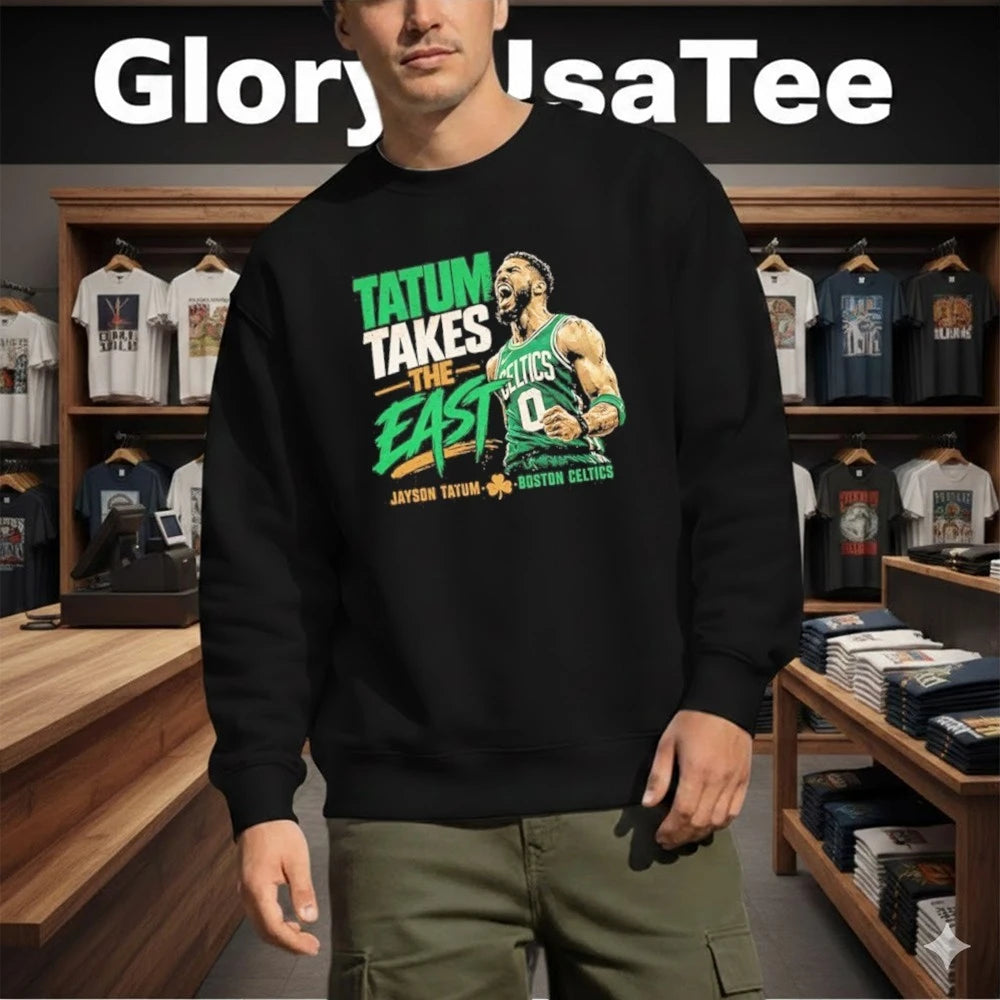 Tatum Takes the East Boston Celtics Vintage Playoff Shirt