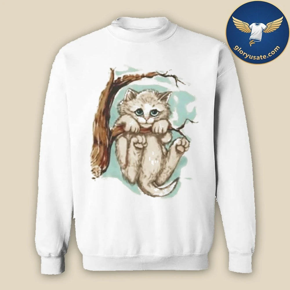 Taylor Hang In There Baby Cat Shirt