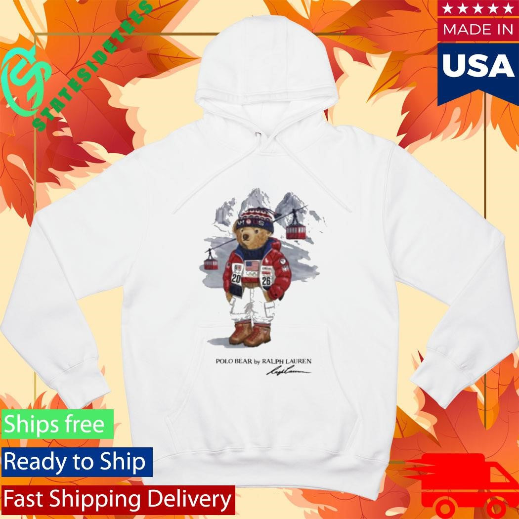Team USA Polo Ralph Lauren 2026 Winter Olympics Bear Shirt