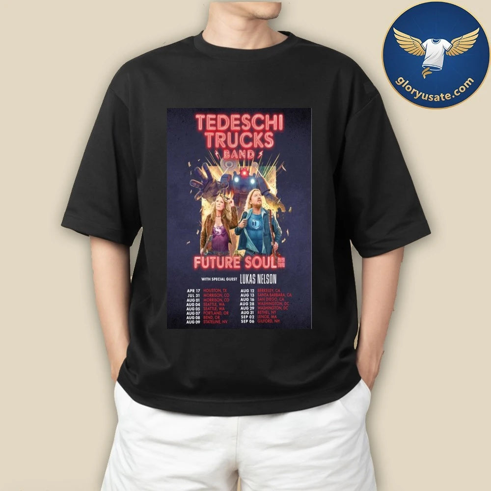 Tedeschi Trucks Band Future Soul Tour 2026 Poster Shirt