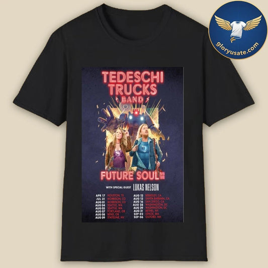Tedeschi Trucks Band Future Soul Tour 2026 Poster Shirt