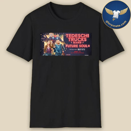 Tedeschi Trucks Band is returning to Will Rogers Auditorium for their Future Soul 2026 Tour Poster Shirt