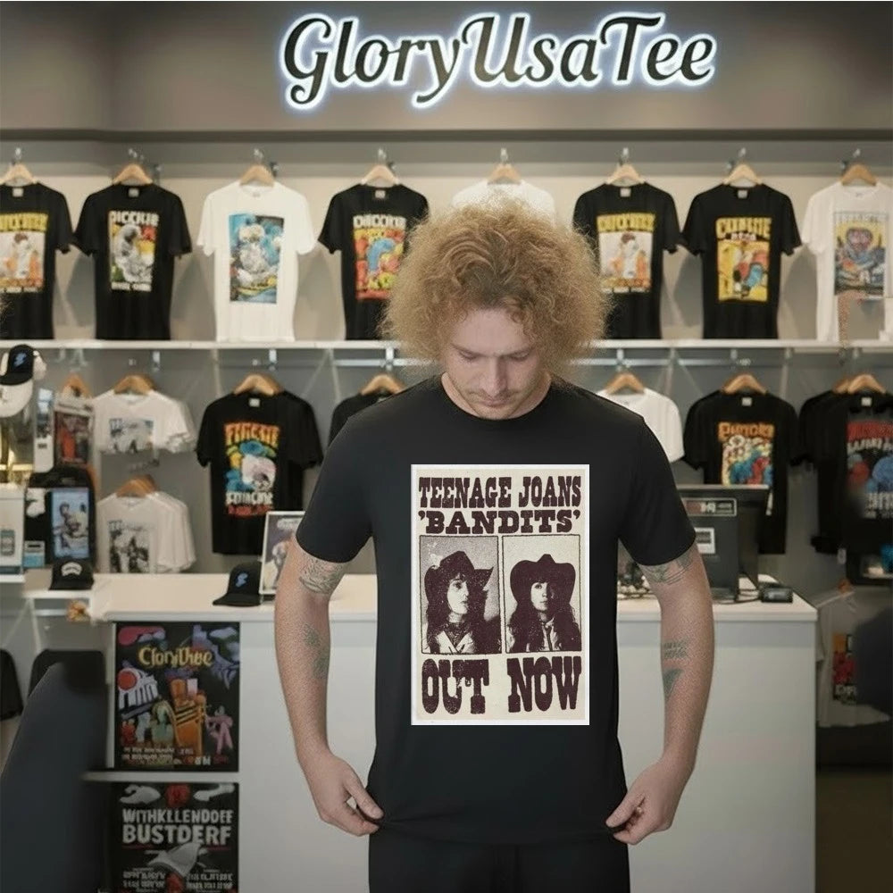 Teenage Joans Bandits Out Now Poster Shirt