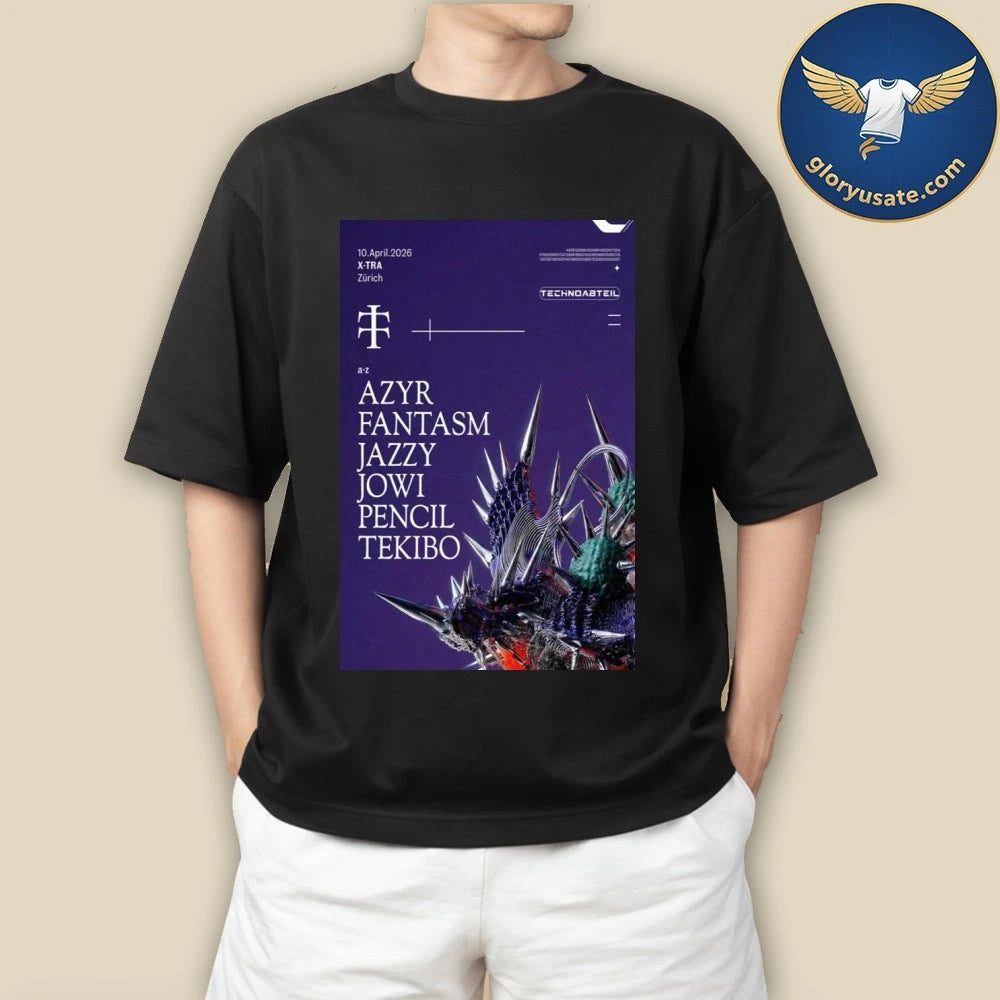 Teletech 10 April 2026 X-TRA Zurich Poster Shirt