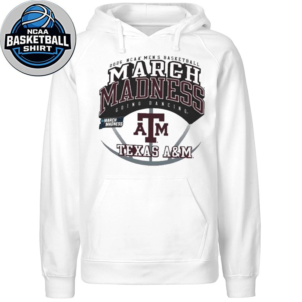 Texas A&amp;M 2026 NCAA Men’s Basketball March Madness March Madness Logo Shirt