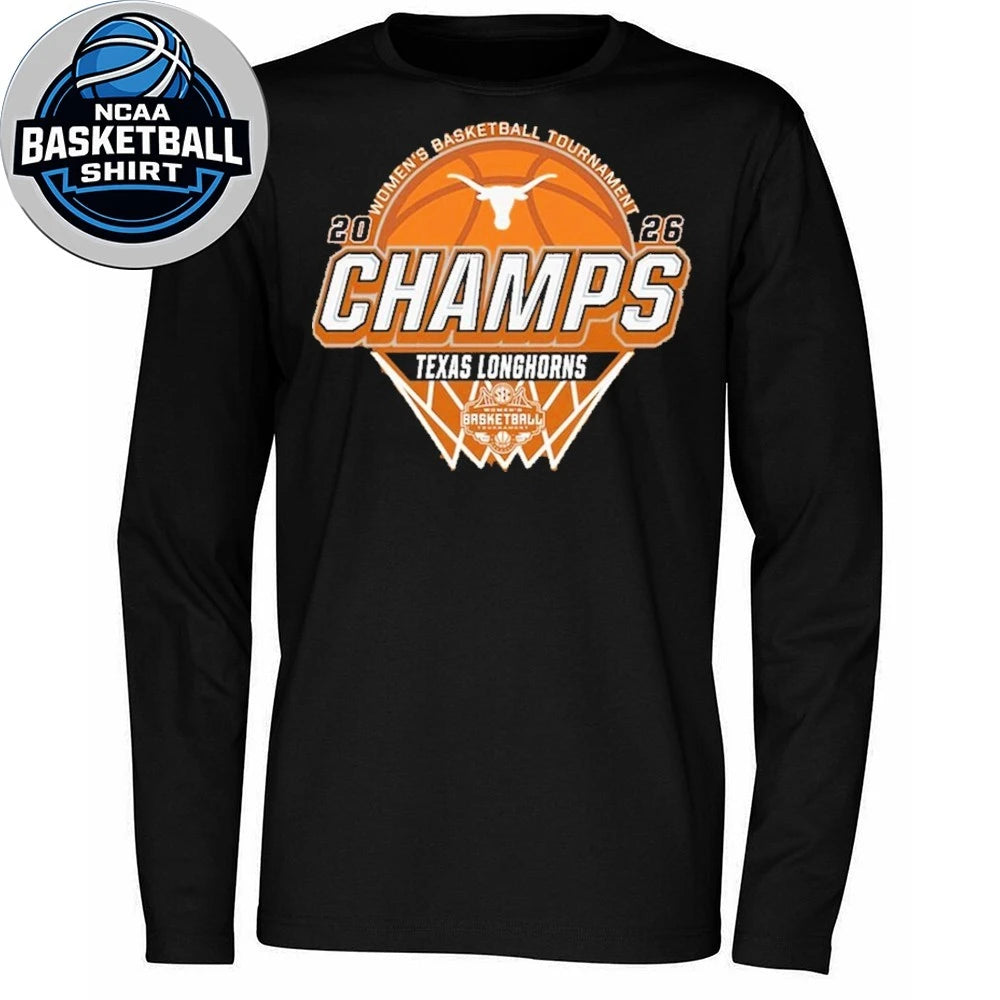 Texas Longhorns 2026 SEC Women’s Basketball Tournament Champions Shirt