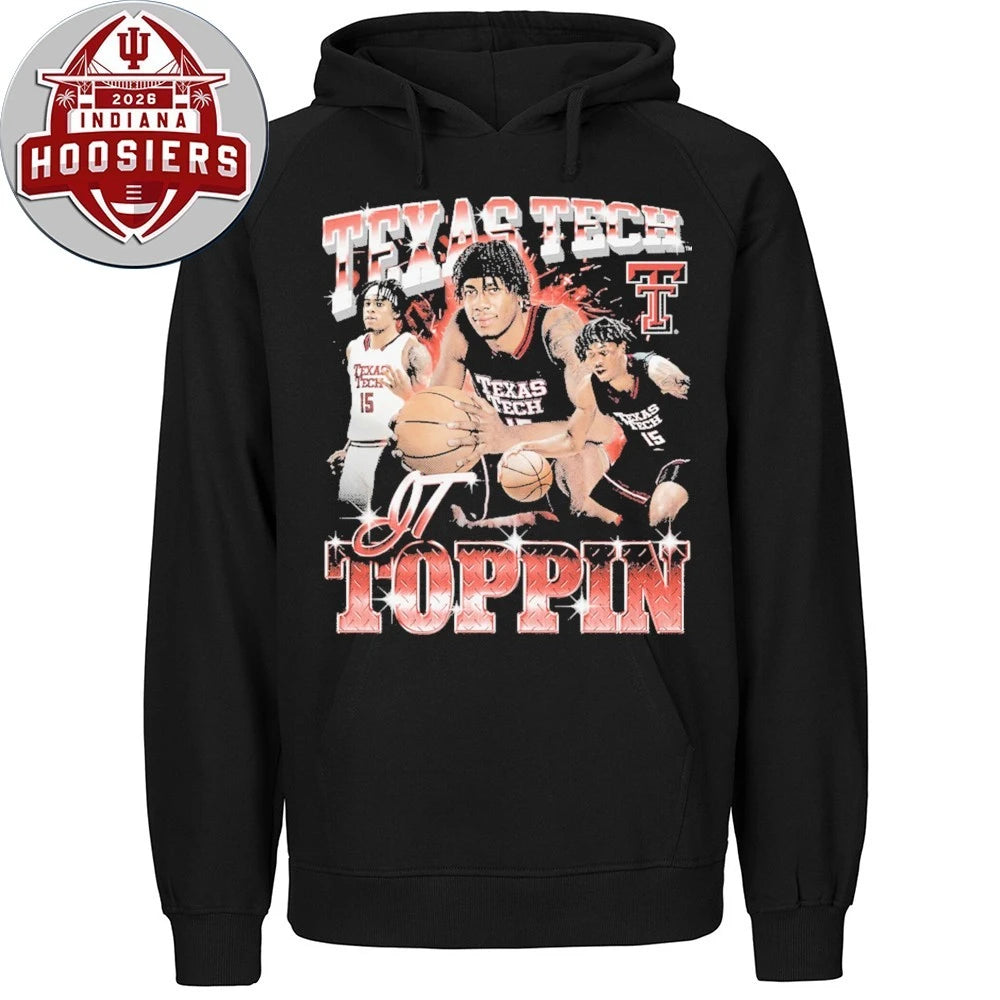 Texas Tech Basketball Official NIL JT Toppin 90s Shirt