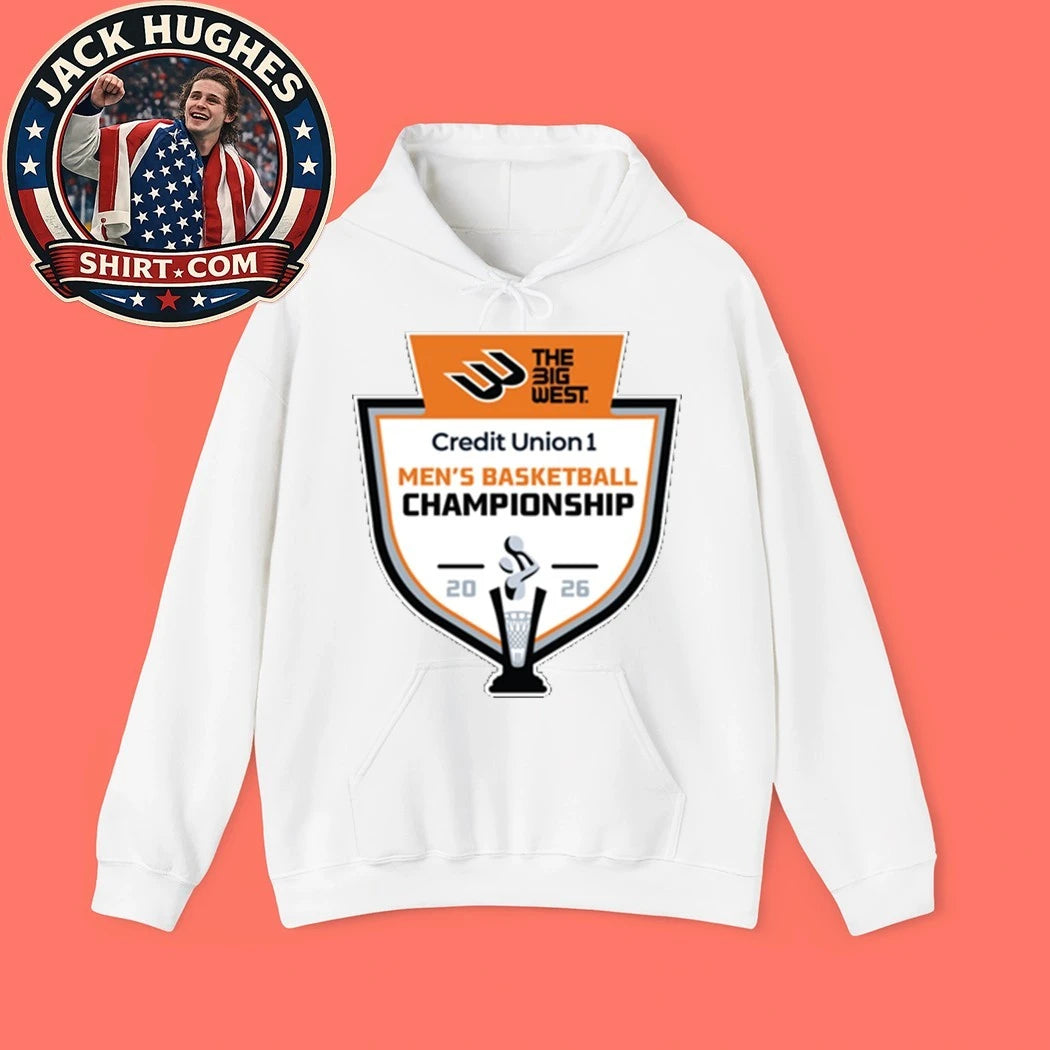 The Big West Credit Union 1 Men’s Basketball Championship 2026 Logo T-Shirt