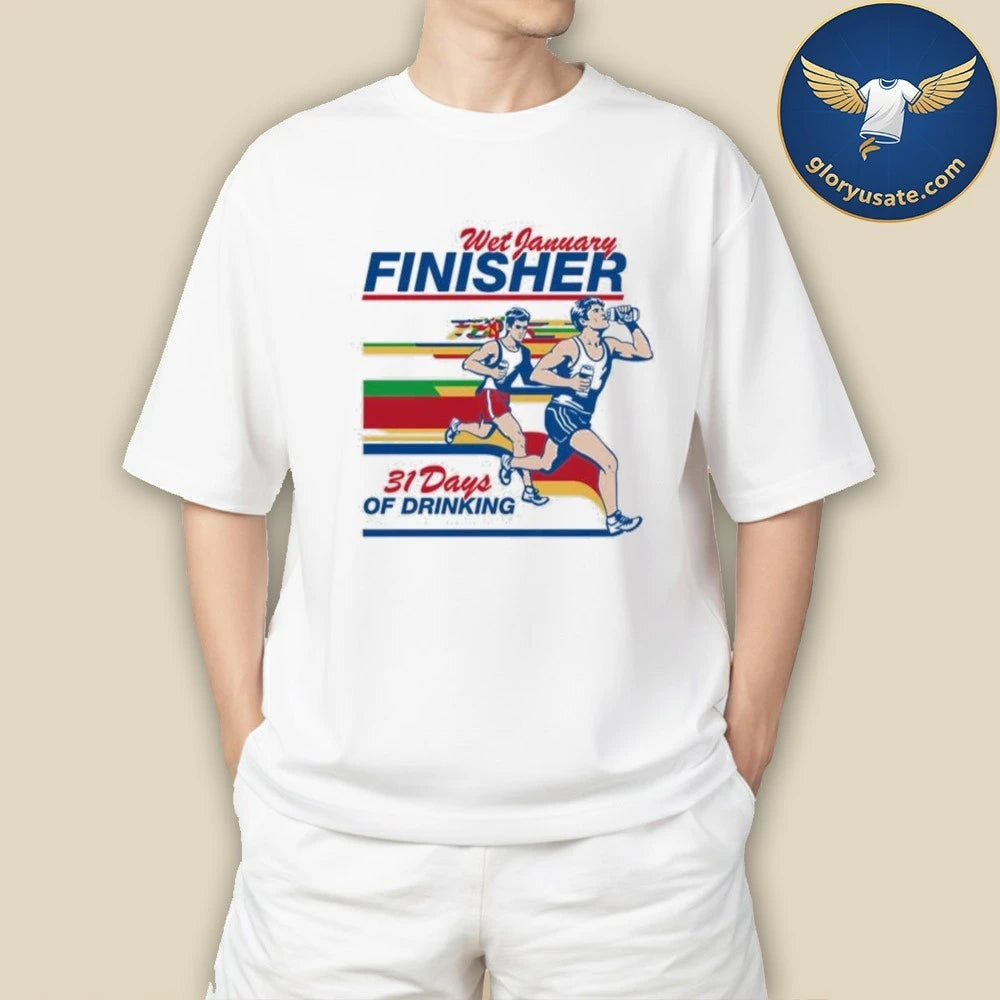 The Boozy Collection Wet January Finisher Shirt