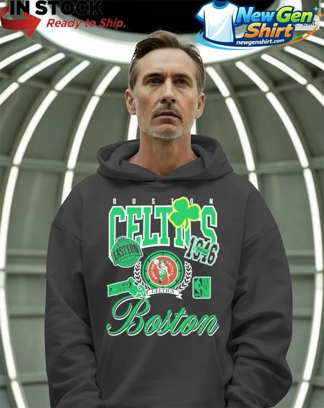The Boston Celtics Sport Classics Vintage Black Shirt