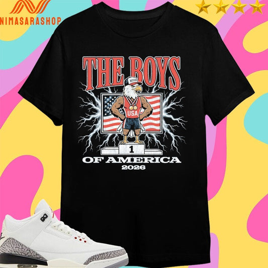 The Boys Of America 2026 Eagle Vintage Shirts