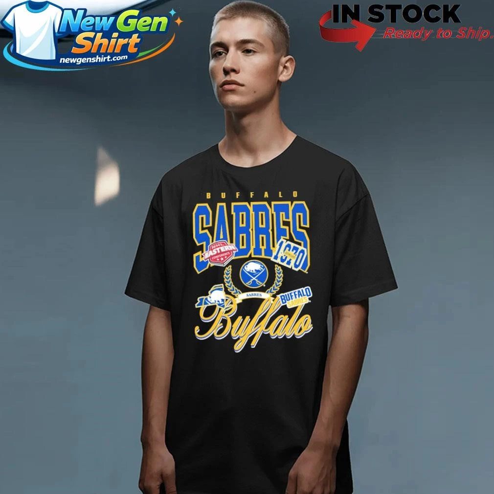 The Buffalo Sabres Sport Classics Vintage Black Shirt