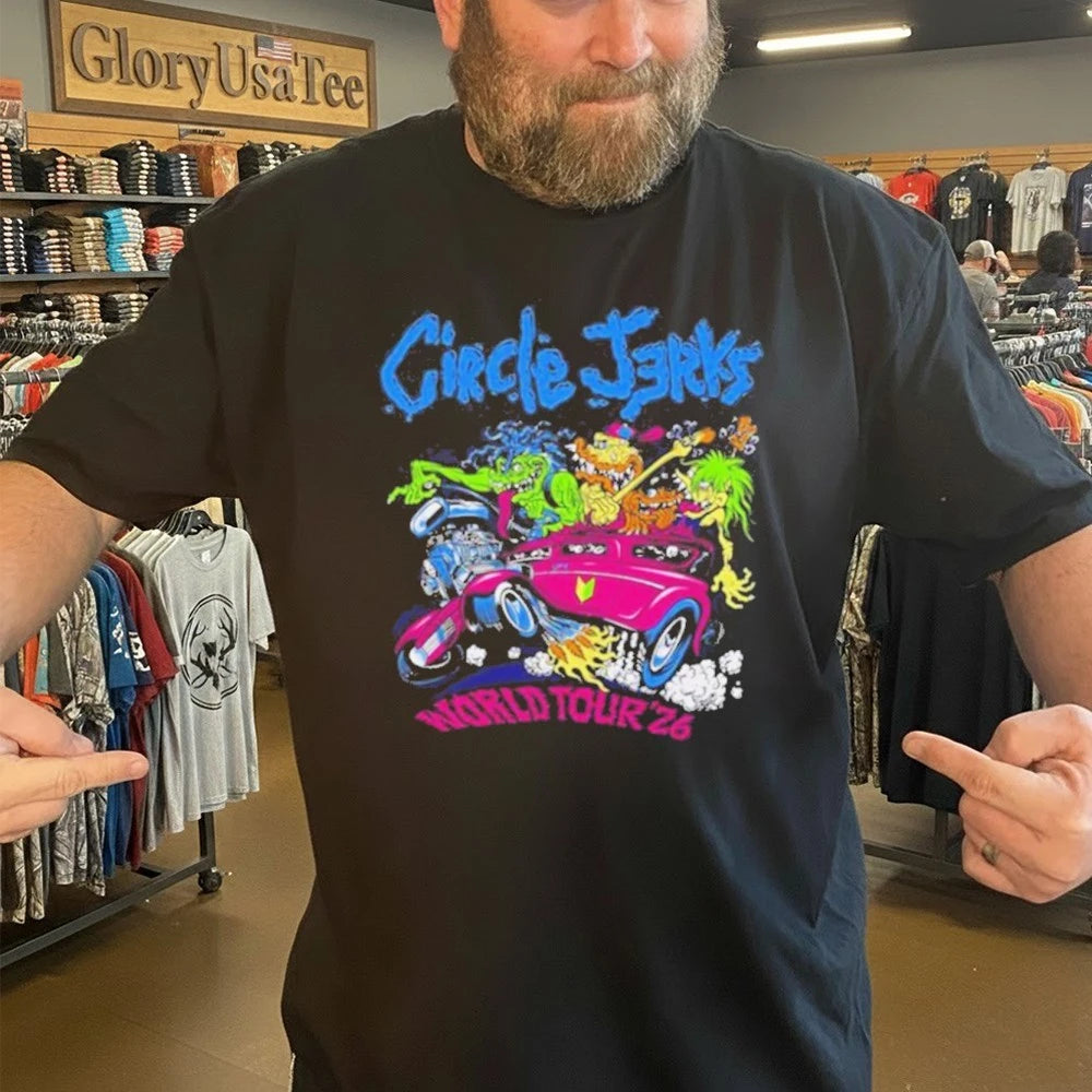 The Circle Jerks World Tour 2026 Shirt