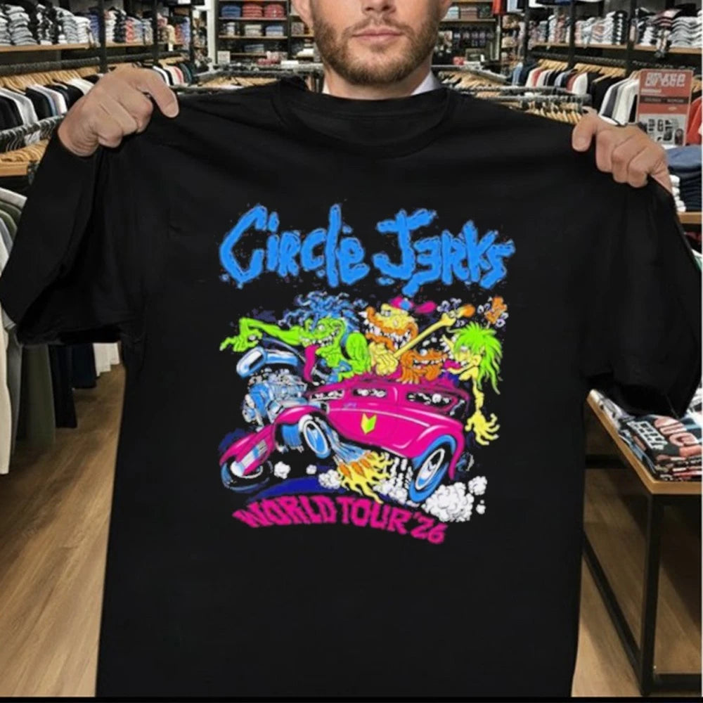 The Circle Jerks World Tour 2026 Shirt