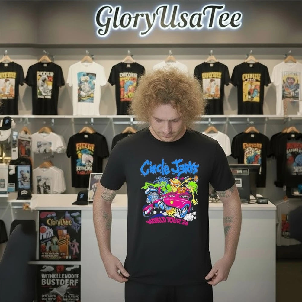 The Circle Jerks World Tour 2026 Shirt