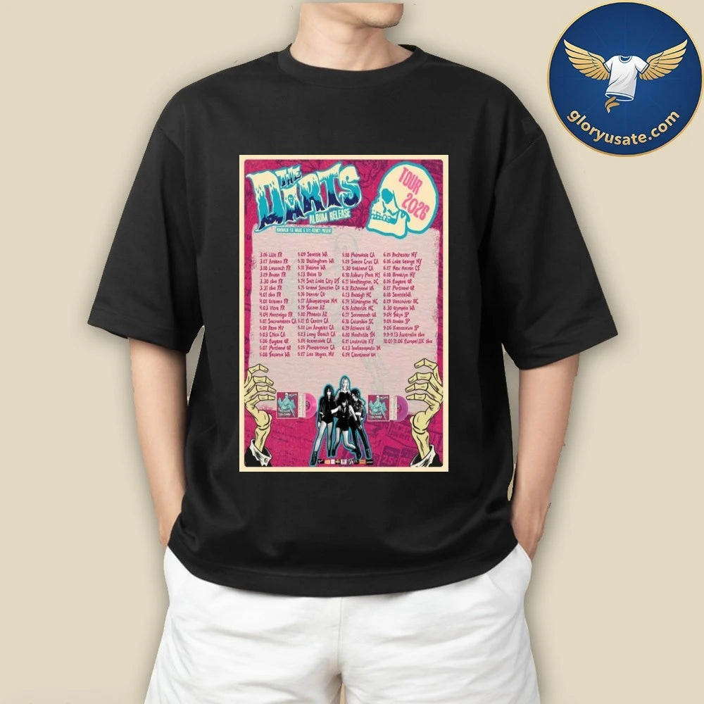 The Darts Tour 2026 Poster Shirt