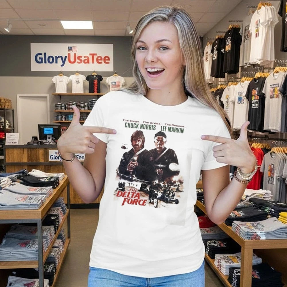 The Delta Force 1986 Chuck Norris And Lee Marvin Shirt