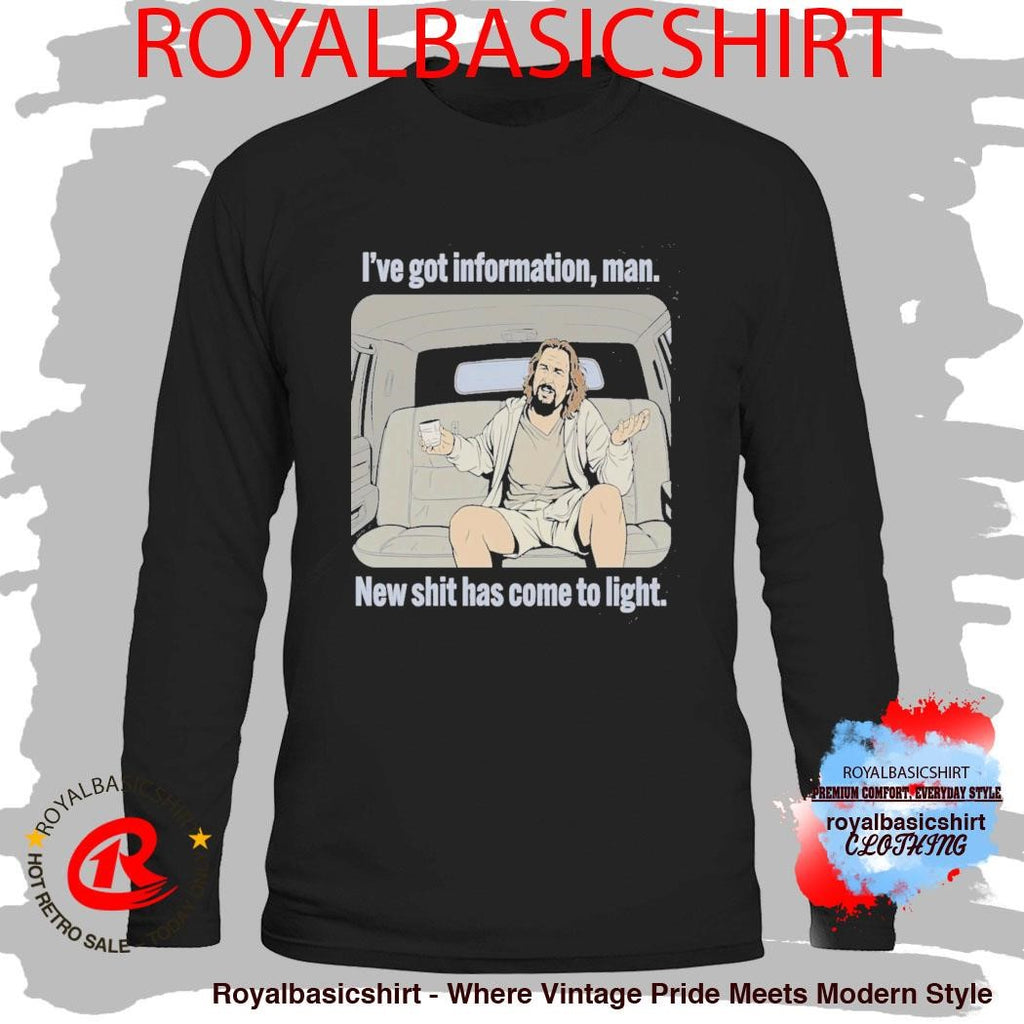The Dude New Information Has Come To Light Vintage T-Shirt