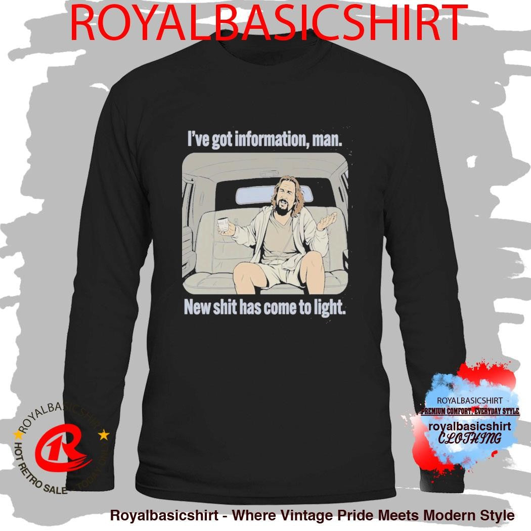The Dude New Information Has Come To Light Vintage T-Shirt