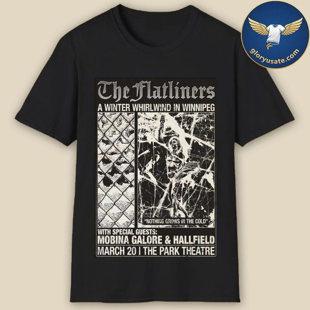 The Flatliners Park Theatre in Winnipeg Canada March 20 2026 Poster Shirt