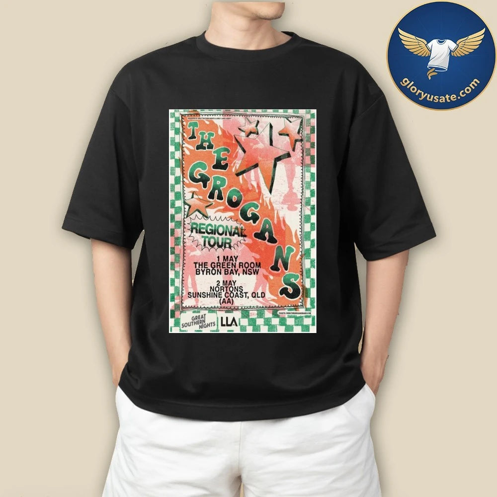 The Grogans Byron Bay, New South Wales May 1-2 2026 Poster Shirt
