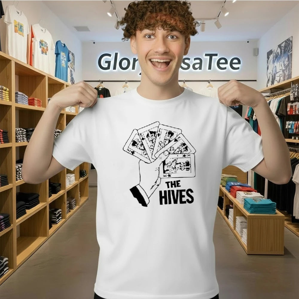The Hives Merch East Coast Tour 2026 King Card Shirt